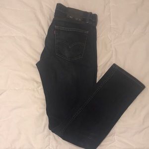 Dark Wash Men's Levi 513 Jeans 32x34